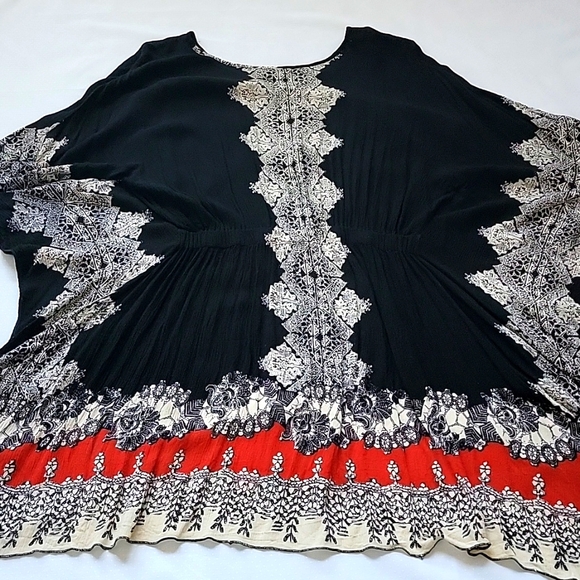 ANGIE Batwing with Drawstring Waist Dress - Picture 8 of 9